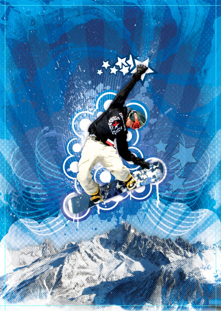 Snowboarder Artwork